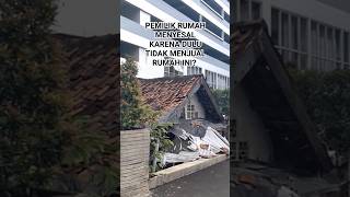 SATUSATUNYA RUMAH YANG MASIH BERDIRI DI BAWAH APARTEMEN MEWAH JAKARTA rumahreyot shorts [upl. by Eneloc]