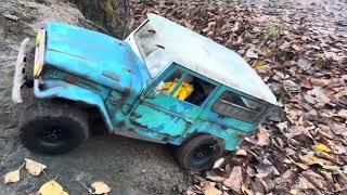 110 Scale RC Car Toyota FJ40 and not only rc rccar offroad rccrawler fms rcfun rccommunity [upl. by Ax]