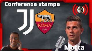 JUVENTUS  ROMA  Conferenza stampa di THIAGO MOTTA 🔴 Live reaction [upl. by Yllek]