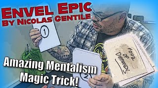 Envel Epic By Nicolas Gentile  Amazing Mentalism Magic [upl. by Mauer]