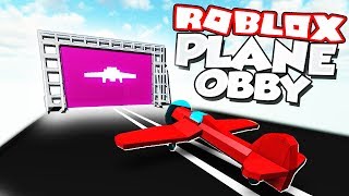 ROBLOX PLANE OBBY [upl. by Pitzer]