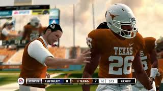 Kentucky vs Texas NCAA Football 14 Rosters Updated for 202425 Season Week 13 [upl. by Gilly378]