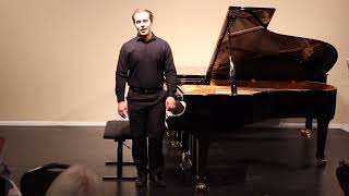 William Leicht SMU Senior Recital [upl. by Hanahs]