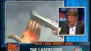 HairMax LaserComb on The Big Idea with Donny Deutsch CNBC [upl. by Mattias]