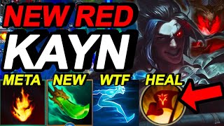 Wild Rift China Kayn Jungle  Red Kayn New Fighter Build Runes  Challenger Kayn Gameplay [upl. by Enela575]