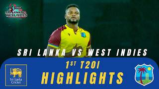 1st T20I  Highlights  West Indies Tour Of Sri Lanka  13th October 2024 [upl. by Eisus284]