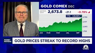 Gold prices streak to record highs [upl. by Derian]