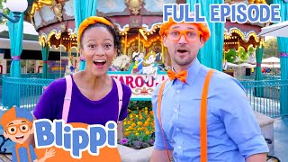 Blippi amp Meekah Visit Adventure City  Blippi  Kids TV Shows Full Episodes [upl. by Lambert]