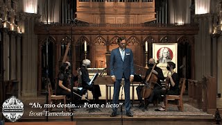 Bradley King sings “Ah mio destin Forte e lieto” from Tamerlano [upl. by Eniahpets252]