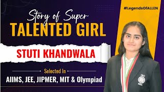 🔊Story of Super Talented Stuti Khandwala  Extraordinary Achievement  Best Inspirational Video [upl. by Anrym]