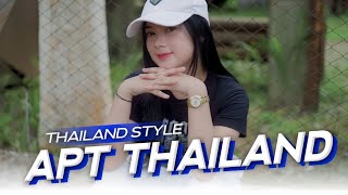 Thailand Style x Slow Bass  APT Thailand Version  DJ Topeng Remix [upl. by Ellenig]