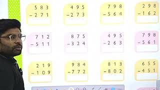 MATHUKG  CH8  REVISION OF SUBTRACTION [upl. by Hirai343]