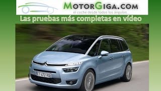 Citroen Grand C4 Picasso 2014 prueba dinamica [upl. by Dreher]