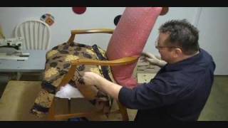 How to Upholster a Chair Seat Chapter 3 A [upl. by Riki]