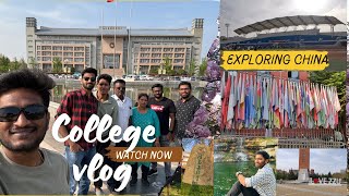 Zhengzhou University Campus Tour In Tamil 2024 🇨🇳 My 1st YouTube Vlog [upl. by Amees]