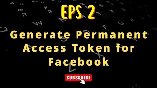 Generate Permanent Access Token for Facebook salesforce integration [upl. by Zetroc]