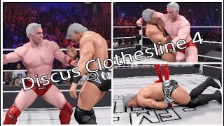 WWE 2K24  Discus Clothesline 4 [upl. by Raychel808]