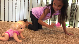 Baby Alive Baby Go ByeBye Unboxing  Toys Academy [upl. by Xever]