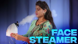 Steam Face at Home  Vandelay Facial Steamer SteamPro Review [upl. by Akfir876]