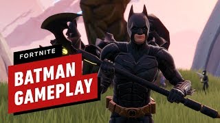 Fortnite X Batman Exploring Gotham and Batman Gameplay [upl. by Hultin]