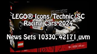 LEGO McLaren MP44 Technic MercedesAMG F1 und andere RacingSets 2024  Klemmbausteinlyrik News [upl. by Enrique]