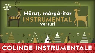 Măruț mărgăritar ❄️ INSTRUMENTAL Original karaoke [upl. by Wilfrid]