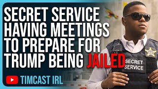 Secret Service Having Meetings To PREPARE For Trump Being Jailed [upl. by Ahsiemak19]