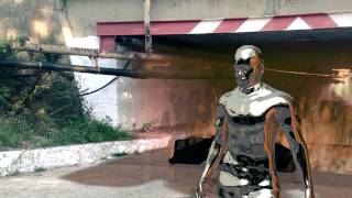 Terminator 2 T1000 Visual Effect Remake [upl. by Ettevol]