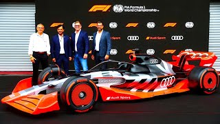 Audi Join The Formula 1  The Next Chapter In Motorsports  Audi Provide Update On 2026 Power Unit [upl. by Miarhpe239]