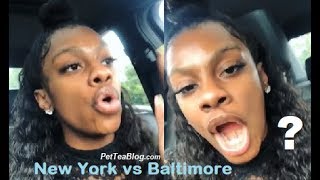 Jess Hilarious Goes Off about New York vs Baltimore Comparisons 👀 [upl. by Christiane]