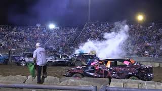 Rockingham County Fair Prostock 4 Cylinder Demo Derby 2024 [upl. by Ihp336]