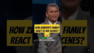 How Zendayas family react to her scenes shorts shortsfeed zendaya dune 50cent dojacat rap [upl. by Adnauqaj578]