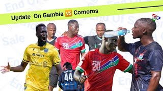 quotAFCON Update Gambia National Team for AFCON Qualifiers Against Comoros A MustWin Game [upl. by Stacee241]