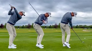 Collin Morikawa Golf Swing 2022  PERFECT IRON SWING  COPY THIS [upl. by Tehcac898]