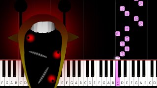 All Incredibox SPRUNKI PHASE 3 Sounds  Piano Tutorial [upl. by Latrell]