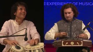 Ustad Zakir Hussain and Rahul sharma  Tabla and Santoor [upl. by Haduj]