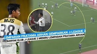 Lemparan Pratama Arhan Gemparkan JLeague 2 Banyak Klub JLeague 2 Meniru Throw in Pratama Arhan [upl. by Niwrud]