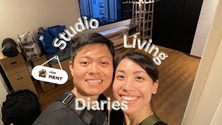 Renting in Singapore 🇸🇬  Studio Living Diaries 1 [upl. by Narhet318]