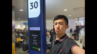 Cathay Pacific Airbus A350900 Economy Class CX110 from Sydney SYD to Hong Kong HKG [upl. by Flaherty261]