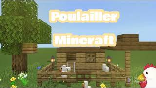 Tuto poulailler sur Minecraft [upl. by Caryn314]