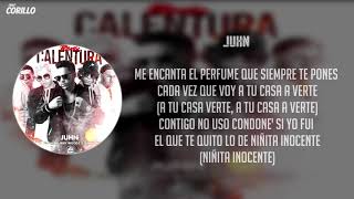 Calentura Remix  Juhn feat Noriel Lenny Tavarez Miky Woodz JonZ Letra [upl. by Ycrad418]