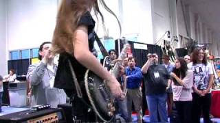 Jack Ripper at NAMM 2009 for Washburn Guitars [upl. by Sokim]