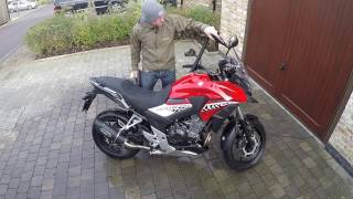 BRUHL BD1240 POWER DRYER 2016 Honda CB500X getting a blow dry [upl. by Lashoh31]