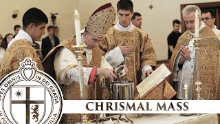 Chrismal Mass  Holy Thursday 032824  St Thomas Aquinas Seminary [upl. by Chiquia]