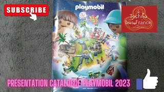 vlog 2 présentation catalogue Playmobil français aout a décembre 2023  annonce important [upl. by Noak]