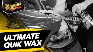 Increased GLOSS SHINE amp PROTECTION with Ultimate Quik Wax  Meguiar’s Ultimate Quik Wax [upl. by Orrocos590]