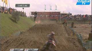 Victoire Paulin course 2 GP Allemagne MX2 2011 [upl. by Laszlo311]