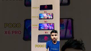 Poco f6 pro vs poco f3 vs all phones pocof1 displaytechnology [upl. by Arela654]