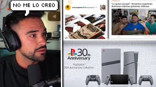 Illojuan reacciona a playstation aniversario 30  Rockstar like en instagram y funa chilena [upl. by Lundin]