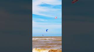 Contra viento y marea 🇺🇾 uruguay kitesurf kitesurfing montevideo beachlife deporte deportes [upl. by Niryt]